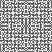 Abstract seamless geometric shape lines pattern vector