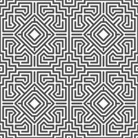 Abstract seamless geometric shape lines pattern vector