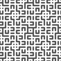 Abstract seamless geometric shape lines pattern vector