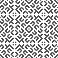 Abstract seamless geometric shape lines pattern vector