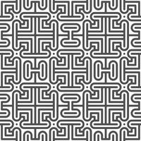Abstract seamless geometric shape lines pattern vector