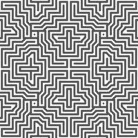 Abstract seamless geometric shape lines pattern vector