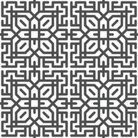 Abstract seamless geometric shape lines pattern vector