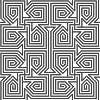 Abstract seamless geometric shape lines pattern vector