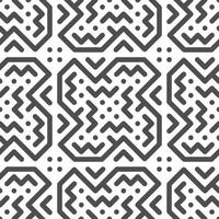 Abstract seamless geometric shape lines pattern vector