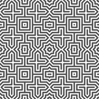 Abstract seamless geometric shape lines pattern vector