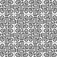 Abstract seamless geometric shape lines pattern vector