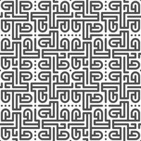 Abstract seamless geometric shape lines pattern vector