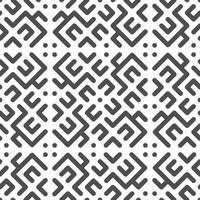 Abstract seamless geometric shape lines pattern vector