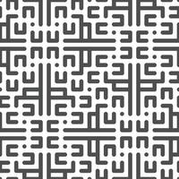 Abstract seamless geometric shape lines pattern vector