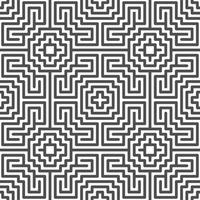 Abstract seamless geometric shape lines pattern vector