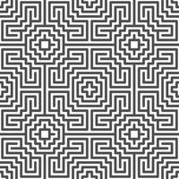 Abstract seamless geometric shape lines pattern vector