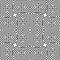 Abstract seamless geometric shape lines pattern vector