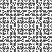 Abstract seamless geometric shape lines pattern vector