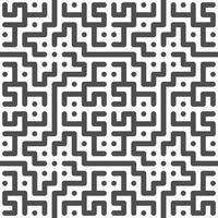 Abstract seamless geometric shape lines pattern vector