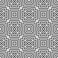 Abstract seamless geometric shape lines pattern vector