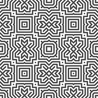 Abstract seamless geometric shape lines pattern vector