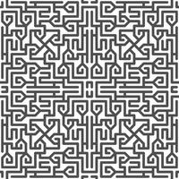Abstract seamless geometric shape lines pattern vector