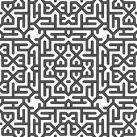 Abstract seamless geometric shape lines pattern vector