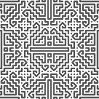 patrón de líneas de forma geométrica perfecta abstracta vector