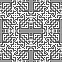 Abstract seamless geometric shape lines pattern vector
