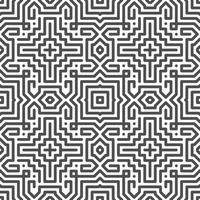 Abstract seamless geometric shape lines pattern vector