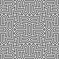 Abstract seamless geometric shape lines pattern vector