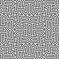 Abstract seamless geometric shape lines pattern vector