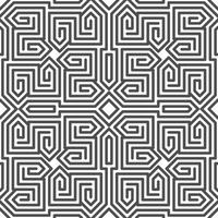 Abstract seamless geometric shape lines pattern vector