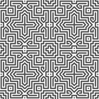 Abstract seamless geometric shape lines pattern vector