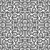 Abstract seamless geometric shape lines pattern vector