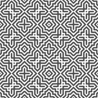 Abstract seamless geometric shape lines pattern vector