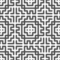 Abstract seamless geometric shape lines pattern vector