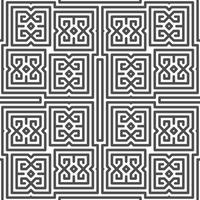 Abstract seamless geometric shape lines pattern vector