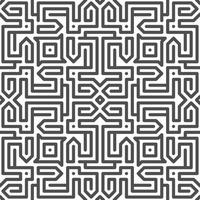 Abstract seamless geometric shape lines pattern vector