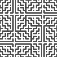 Abstract seamless geometric shape lines pattern vector