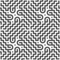 Abstract seamless geometric shape lines pattern vector