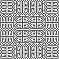 Abstract seamless geometric shape lines pattern vector