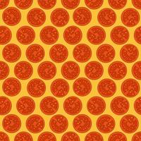 Seamless pattern with sliced tomatoes. Wrapping paper pattern. Food wrapping paper. Vegetable vector. vector