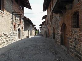 Ricetto medieval village in Candelo photo