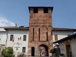 villa medieval de ricetto en candelo foto