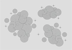 smoke or cloud abstract pattern vector
