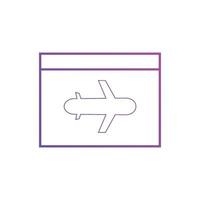 landing page icons. Used for SEO or websites vector