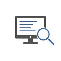 search result icons Vector illustration.search result icon symbol for SEO, Website and mobile apps
