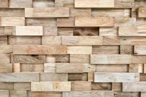 layer of wood plank arranged as a wall photo