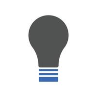 ilustraciones de vectores de iconos de ideas creativas. para seo y sitios web. icono de bombilla, solución, lámpara