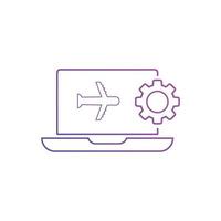 landing page optimization icons. Used for SEO or websites. vector