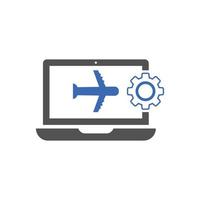 landing page optimization icons. Used for SEO or websites. vector