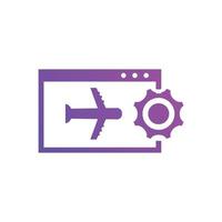 landing page optimization icons. Used for SEO or websites. vector