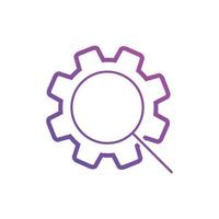 SEO, development, internet marketing icons. Search Engine Optimization icon vector